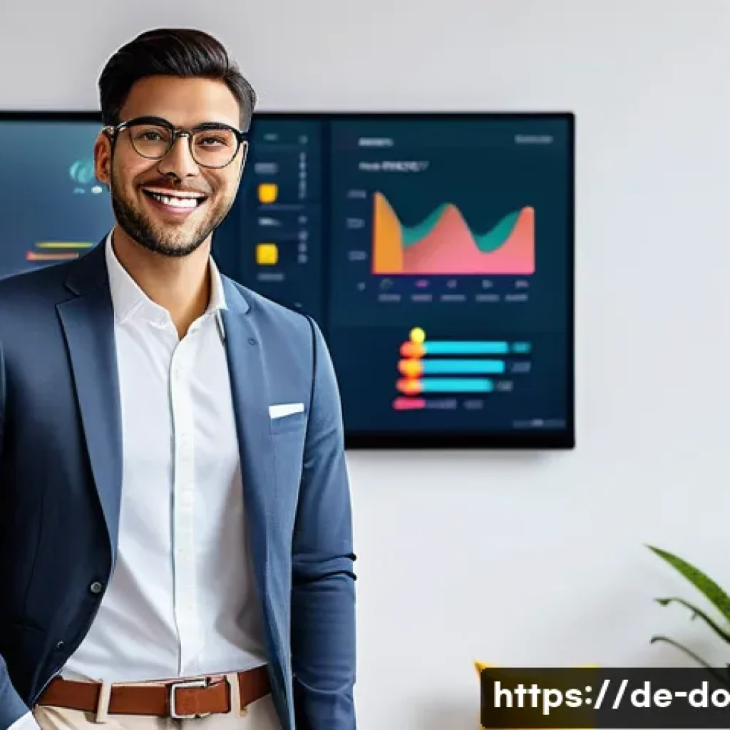 자산 정리 효율성을 높이는 방법 - **Prompt:** A diverse young adult, dressed in smart-casual attire (e.g., a well-fitting blazer over ...